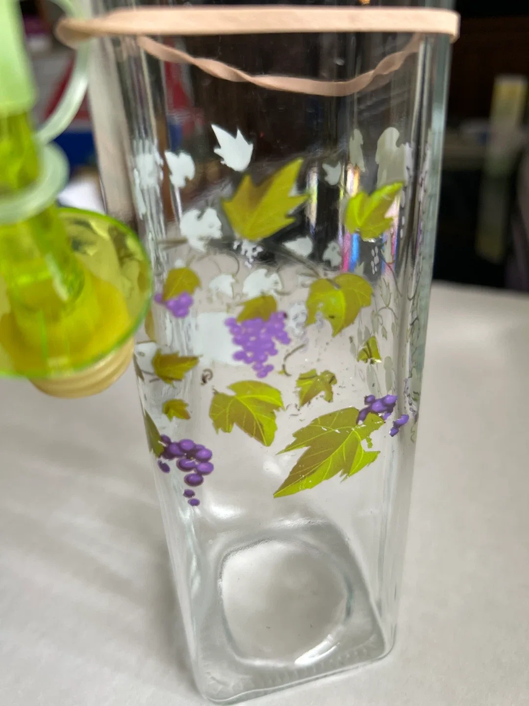 #Cleanout Olive Oil Dispenser Bottle with Spout image indicator(3)