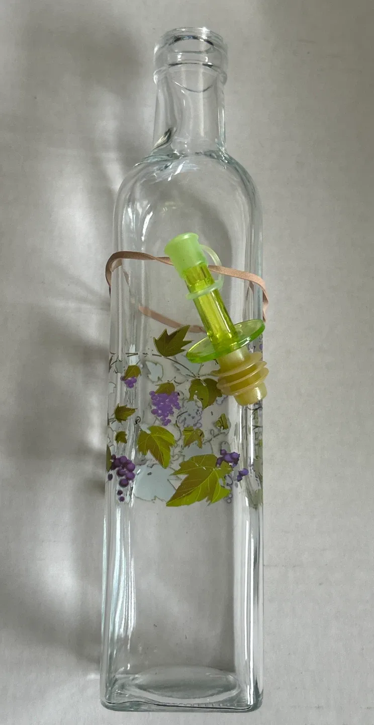 #Cleanout Olive Oil Dispenser Bottle with Spout image indicator(4)