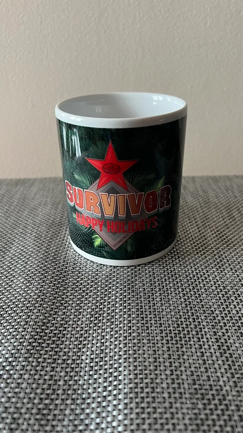 #cleanout New! Survivor Happy Holidays Coffee Mug