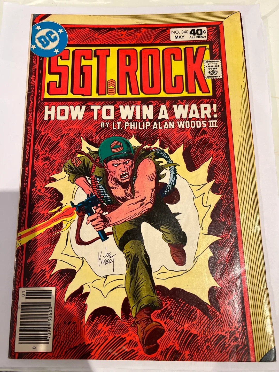 Sgt. Rock Comic Book Lot