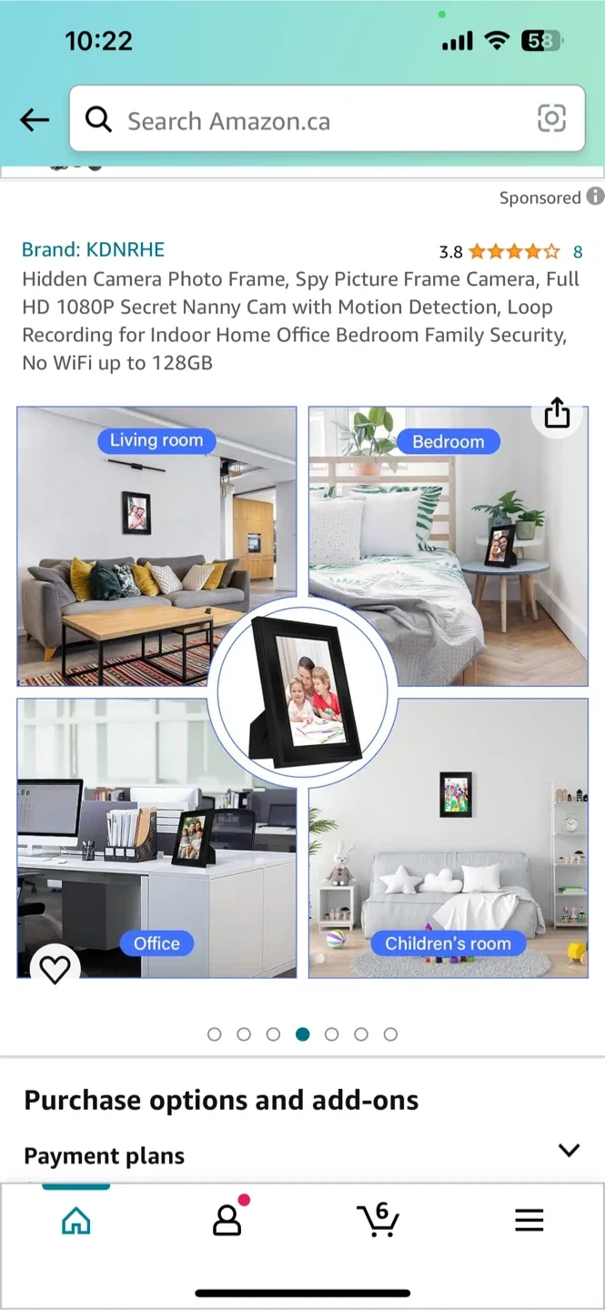 Hidden Camera Photo Frame image indicator(4)