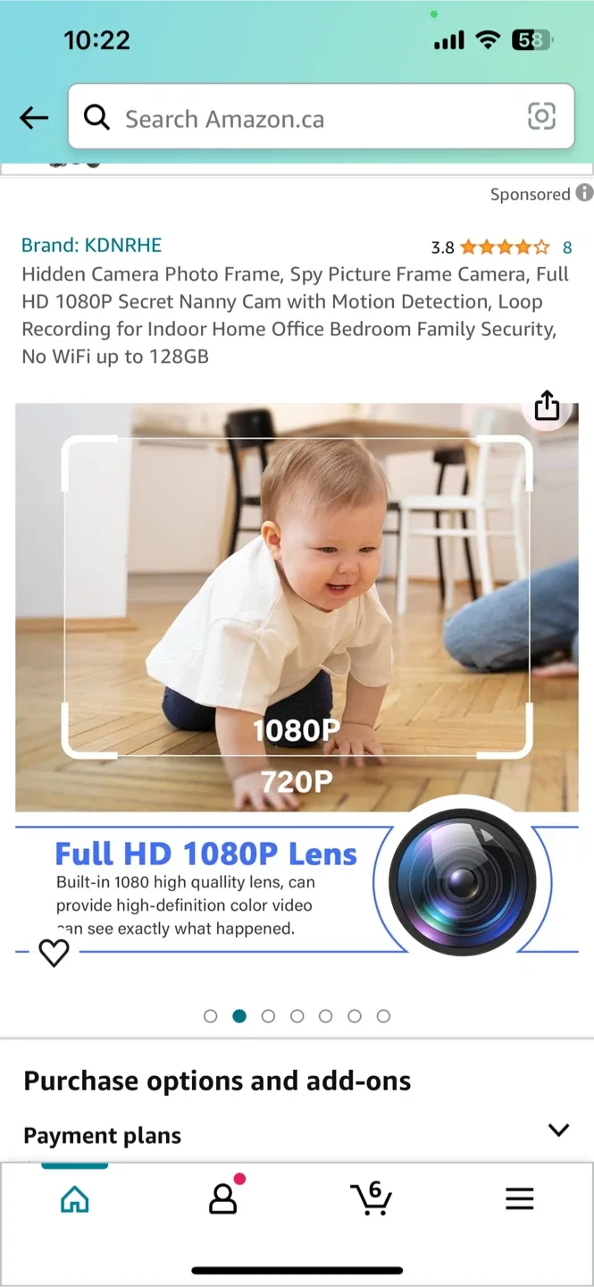 Hidden Camera Photo Frame image indicator(2)