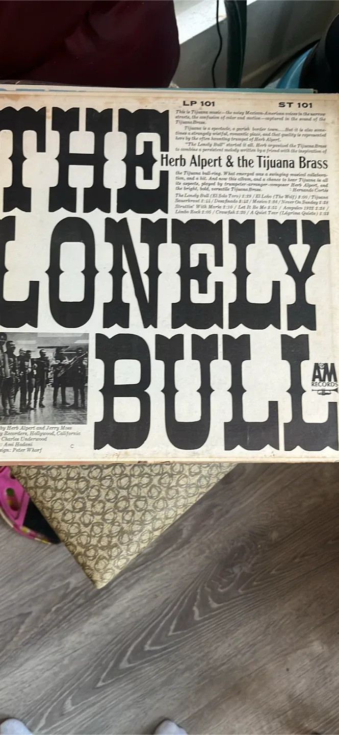 The Lonely Bull - Herb Alpert & Tijuana Brass LP image indicator(2)