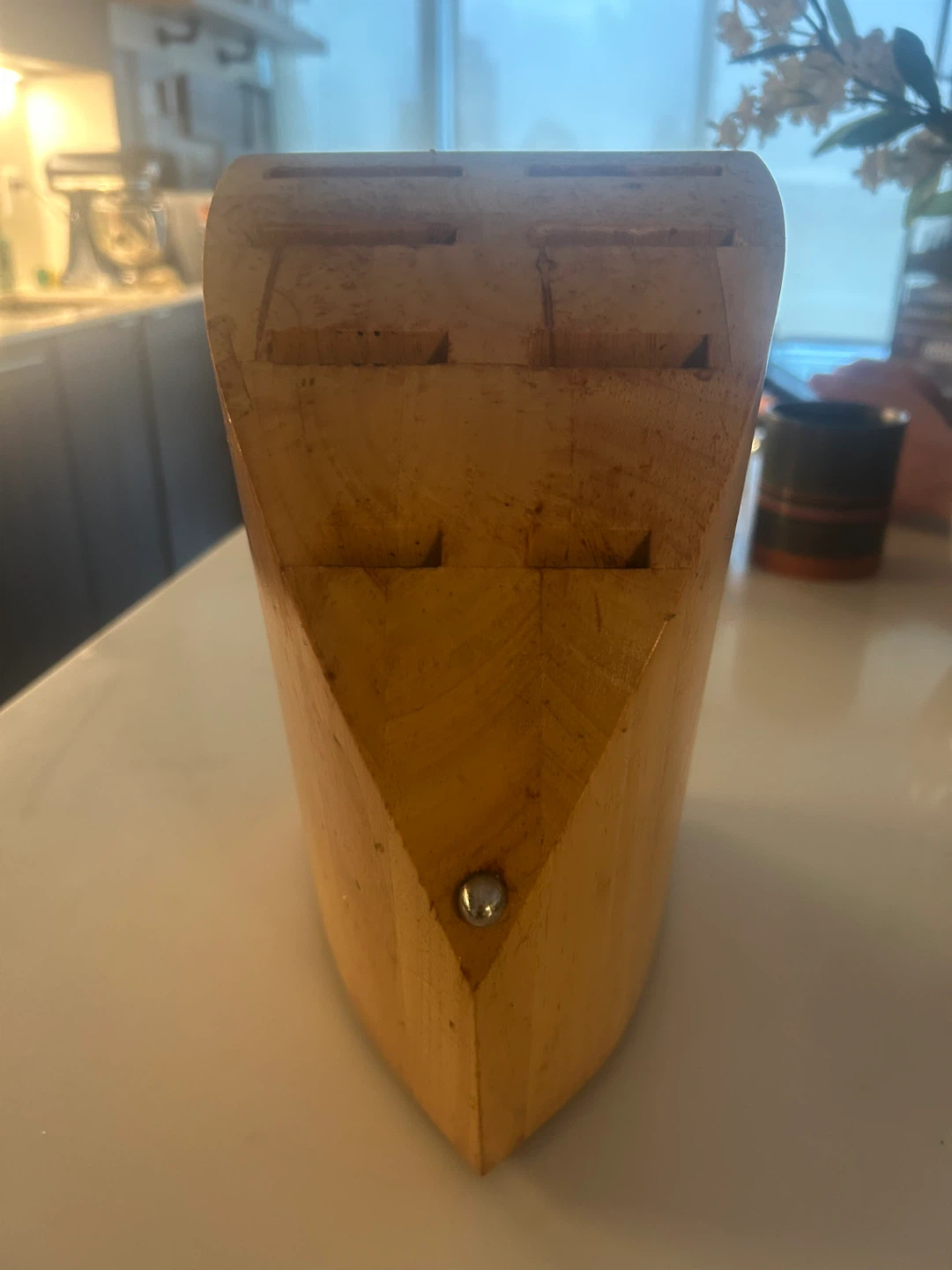 Wooden Knife Block