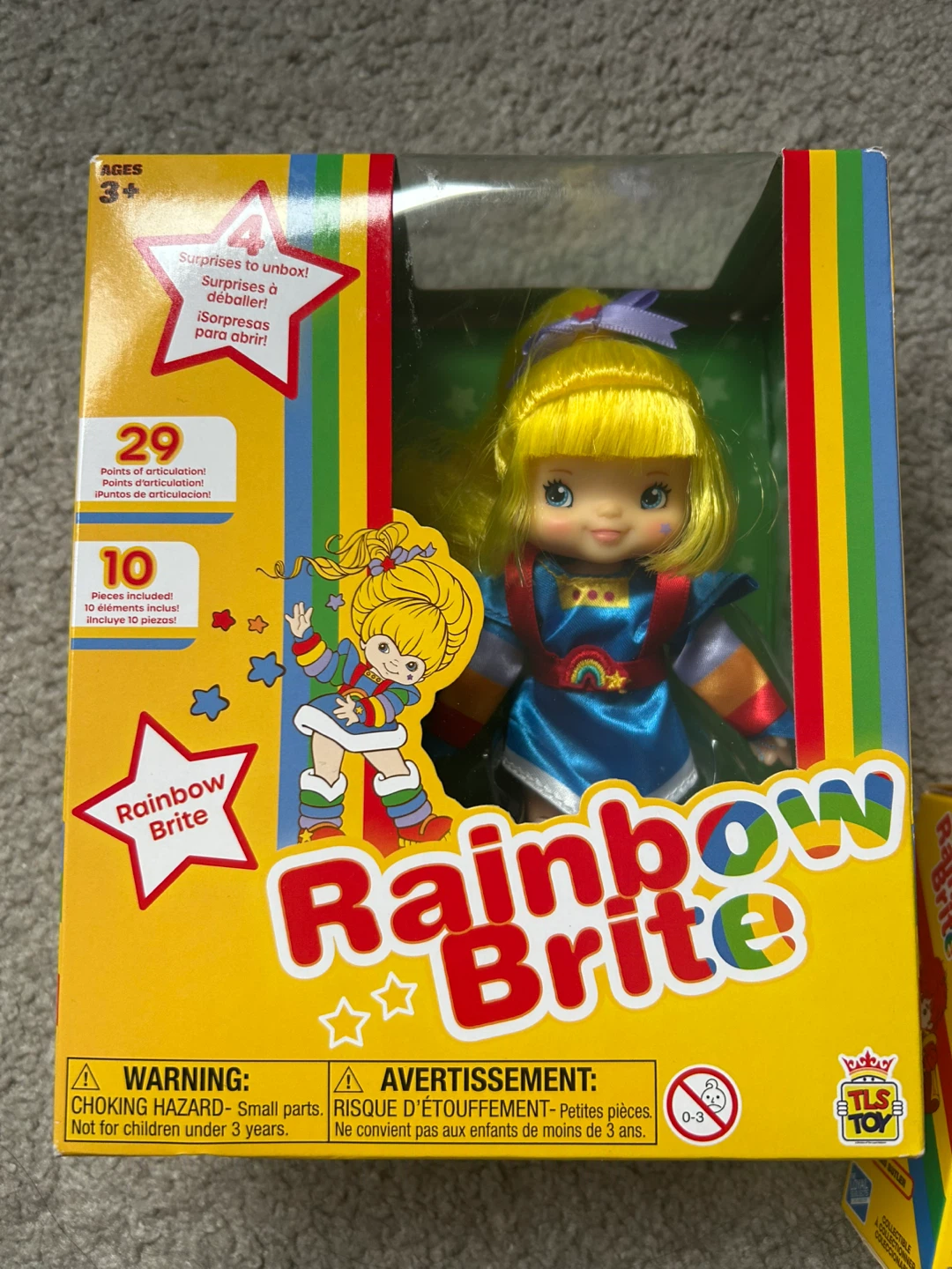 Rainbow Brite mini Doll & Red Butler Figure - New in Box! - photo 2