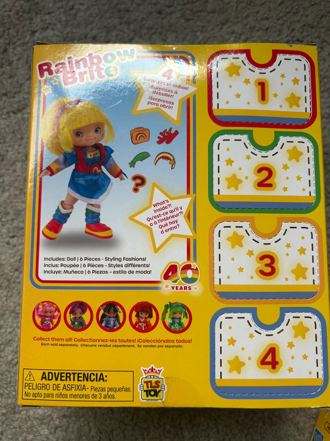 Rainbow Brite mini Doll & Red Butler Figure - New in Box! - photo 3