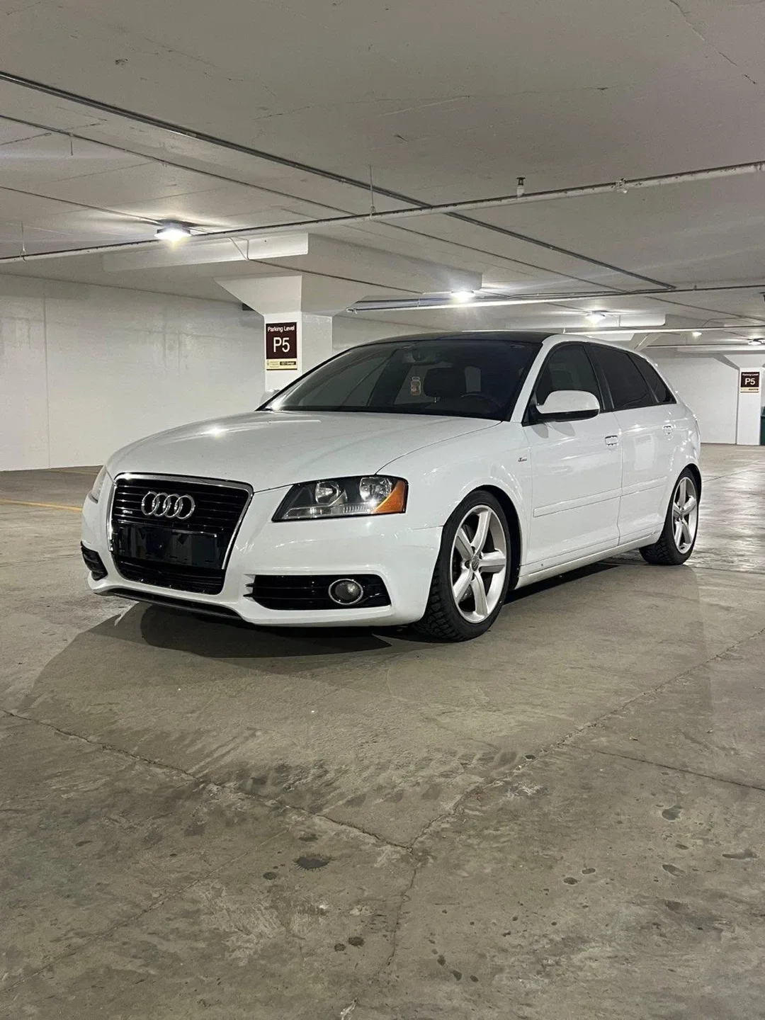 Audi A3 White Hatchback