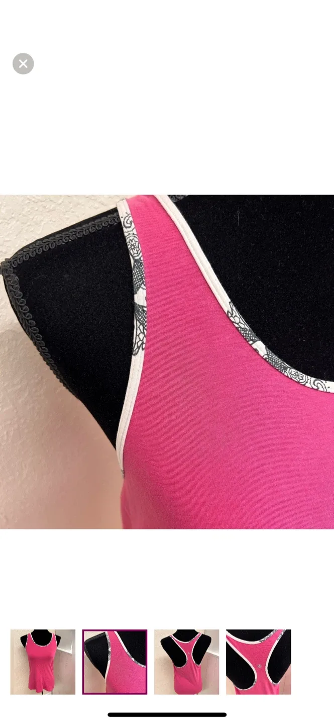 Lululemon Pink Tank Top image indicator(2)