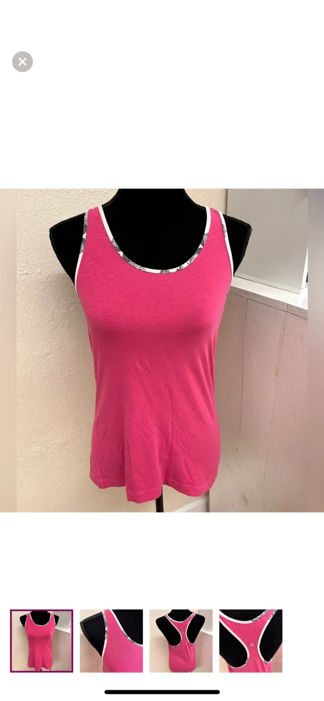 Lululemon Pink Tank Top