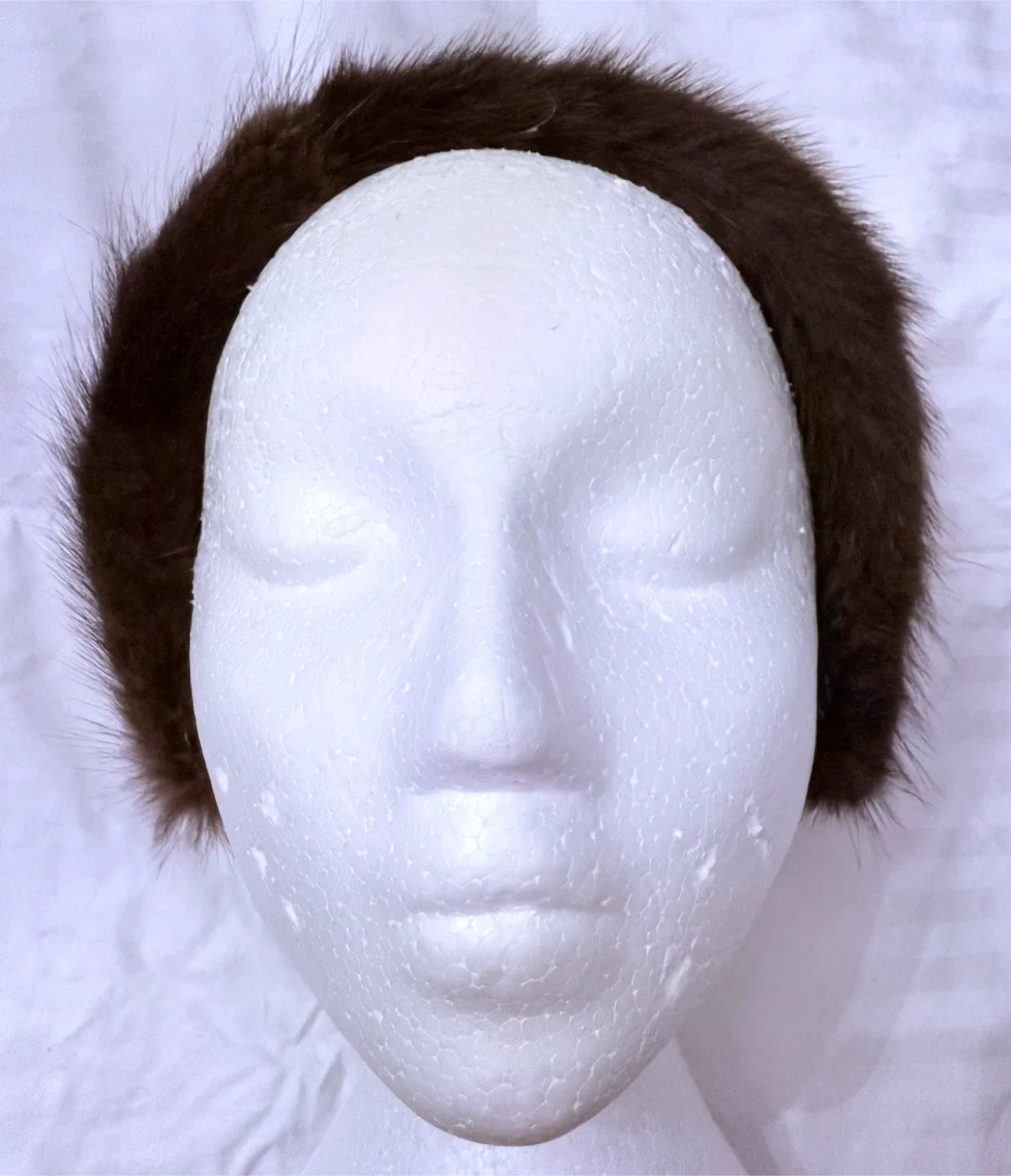 Mink Fur Headband - Brown image indicator(3)