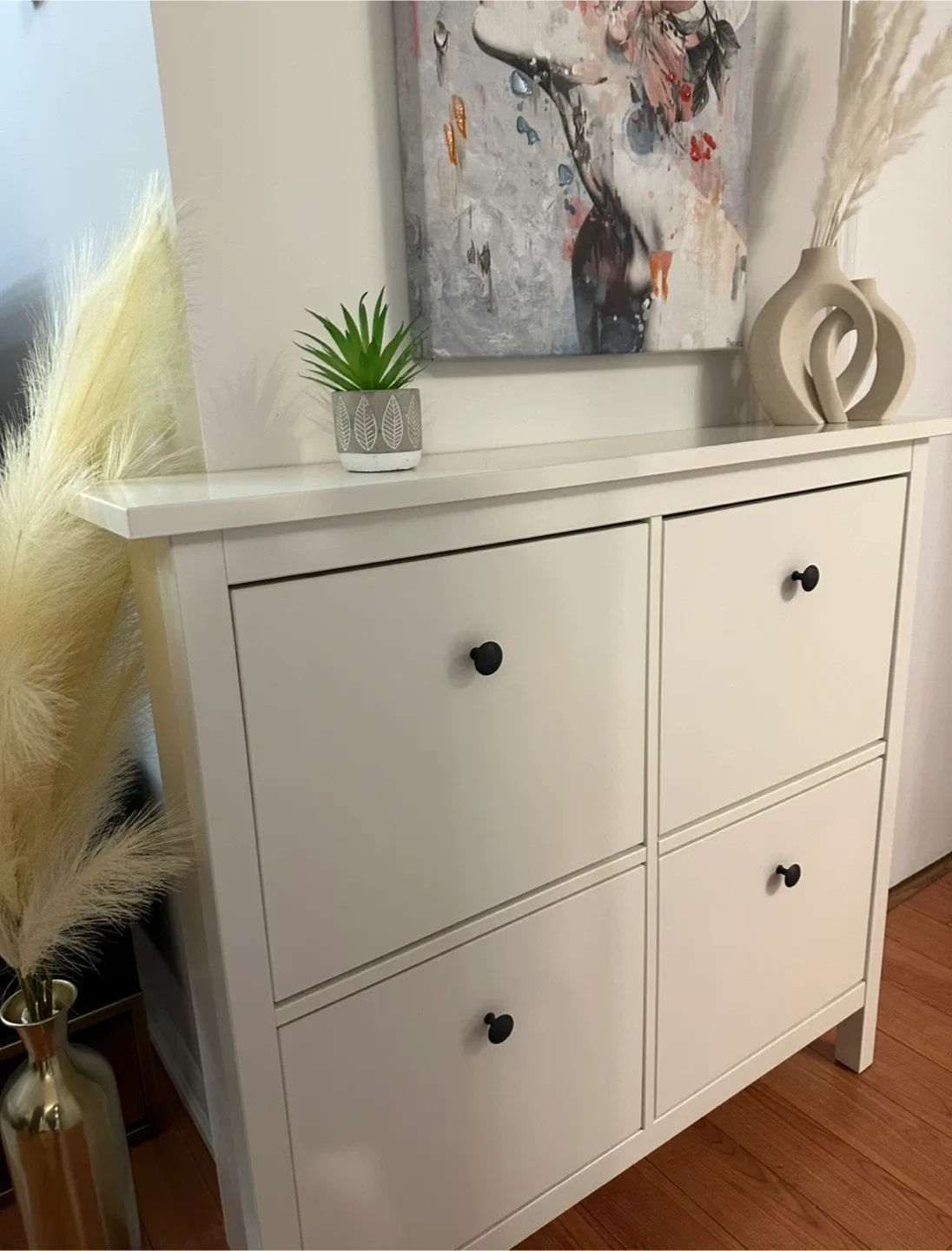 IKEA Shoe Cabinet - White