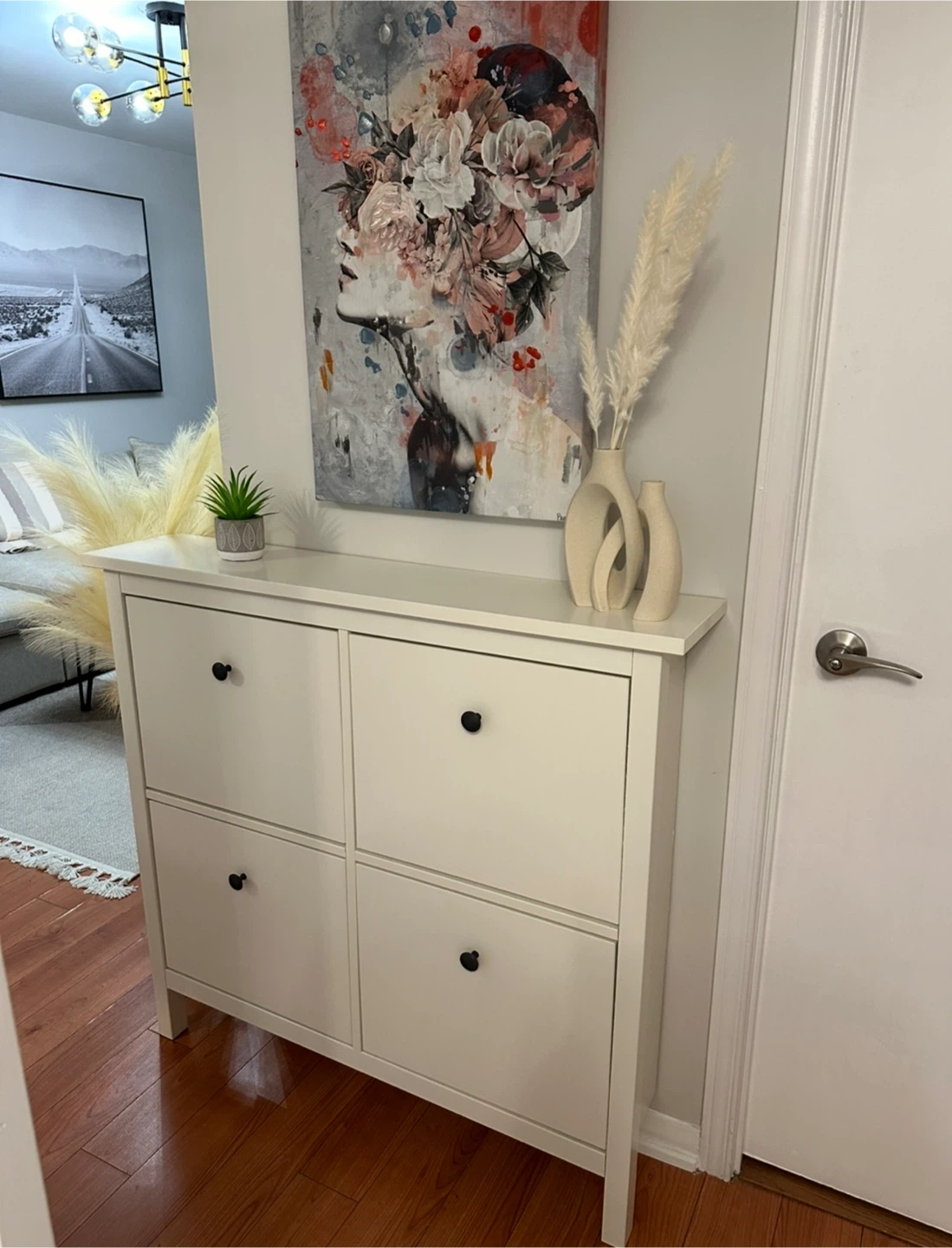 IKEA Shoe Cabinet - White - photo 3