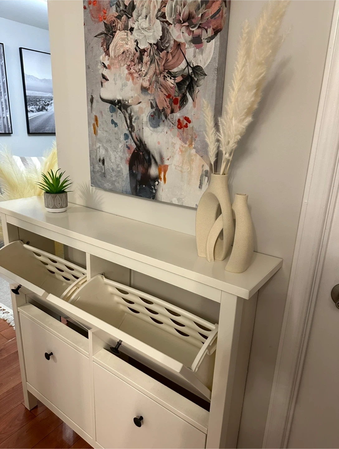 IKEA Shoe Cabinet - White - photo 4