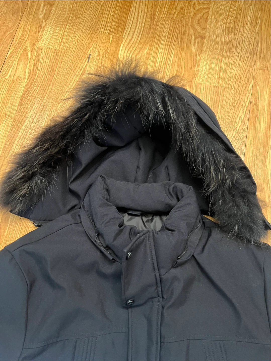 Salvatore Ferragamo Black Padded Jacket - photo 4