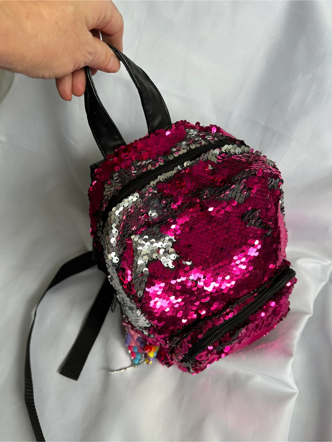 🎀 A pink sequin backpack for kids is the perfect Christmas gift! - photo 4