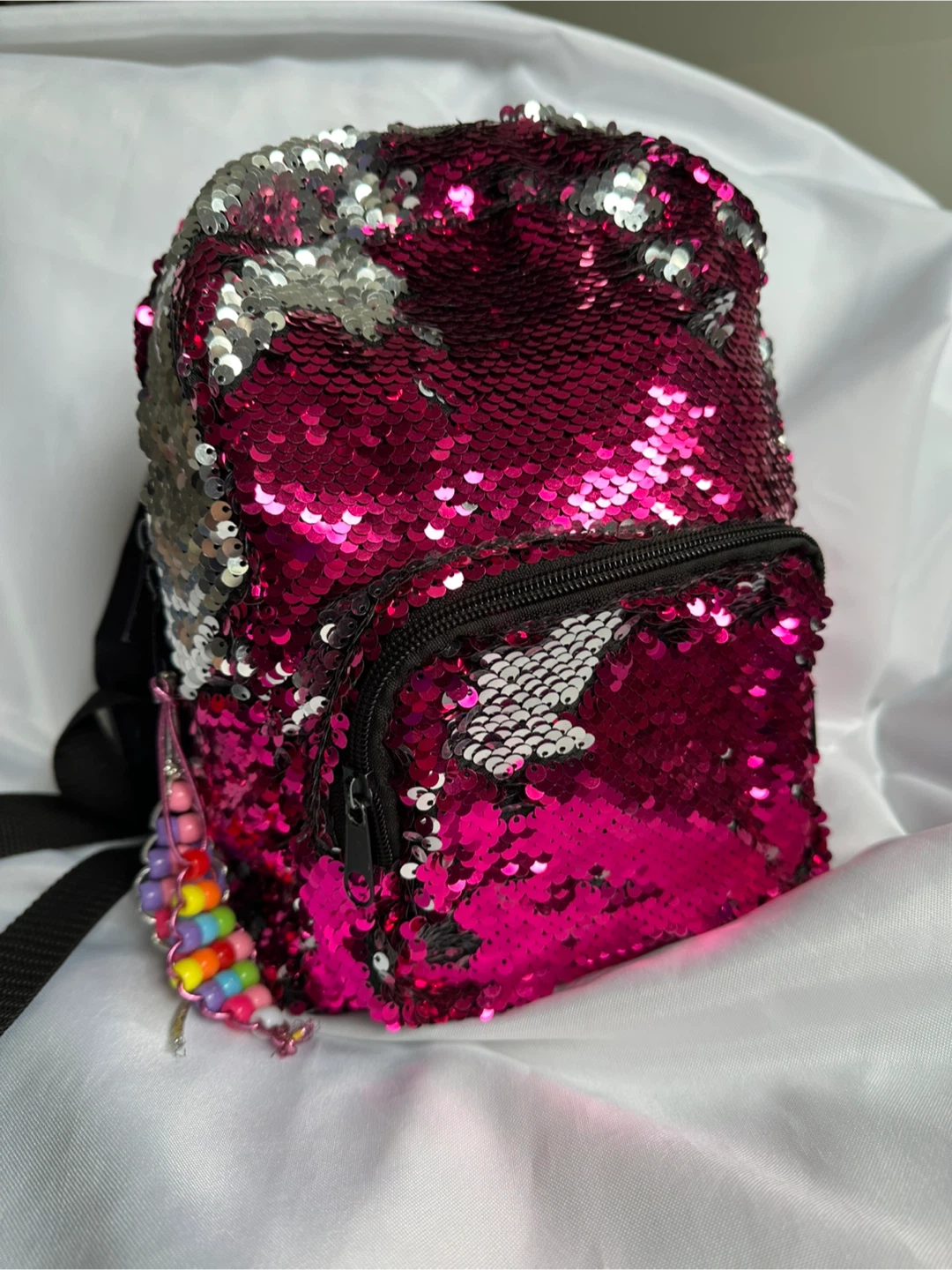 🎀 A pink sequin backpack for kids is the perfect Christmas gift! - photo 3
