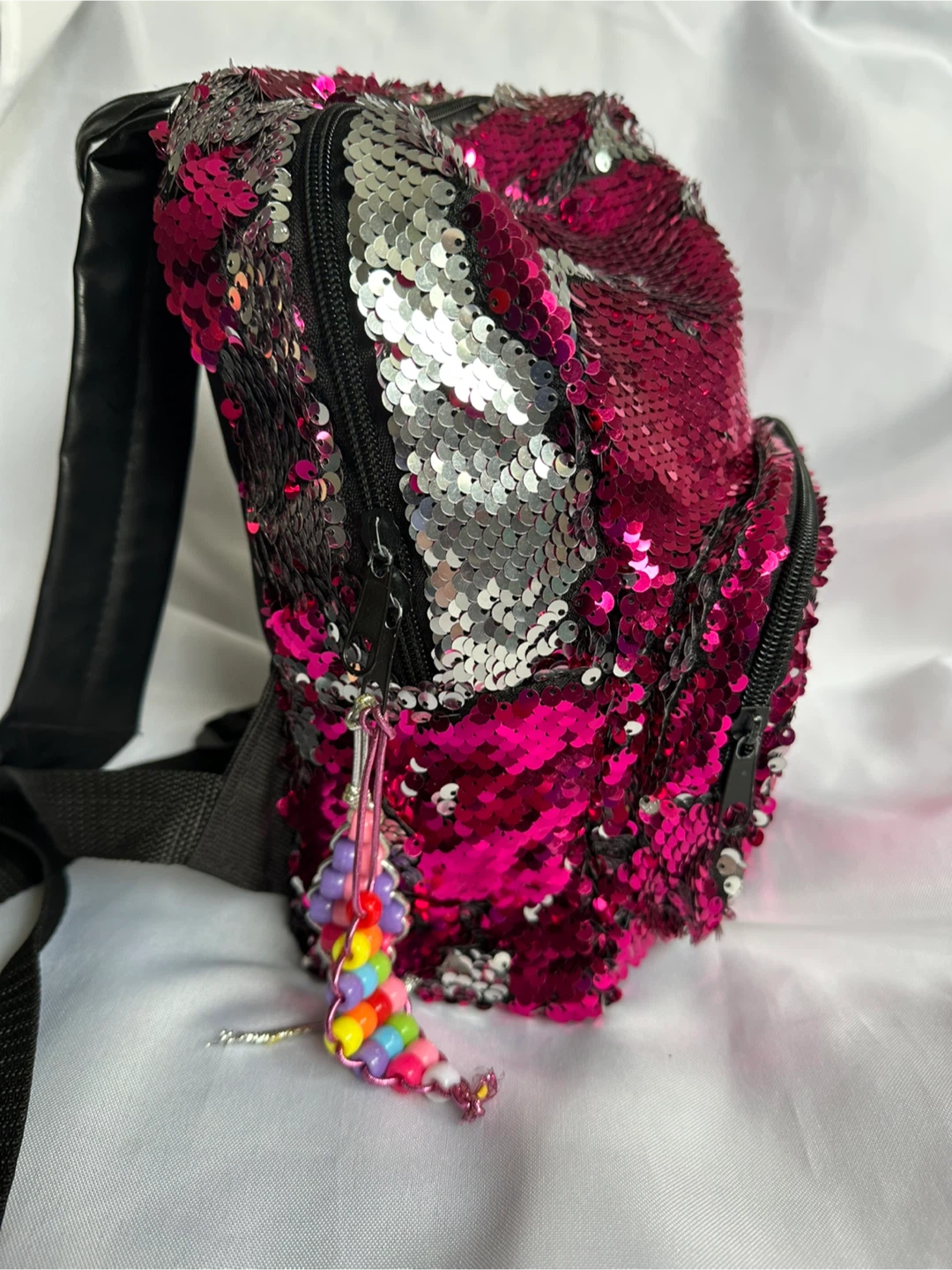 🎀 A pink sequin backpack for kids is the perfect Christmas gift! - photo 2