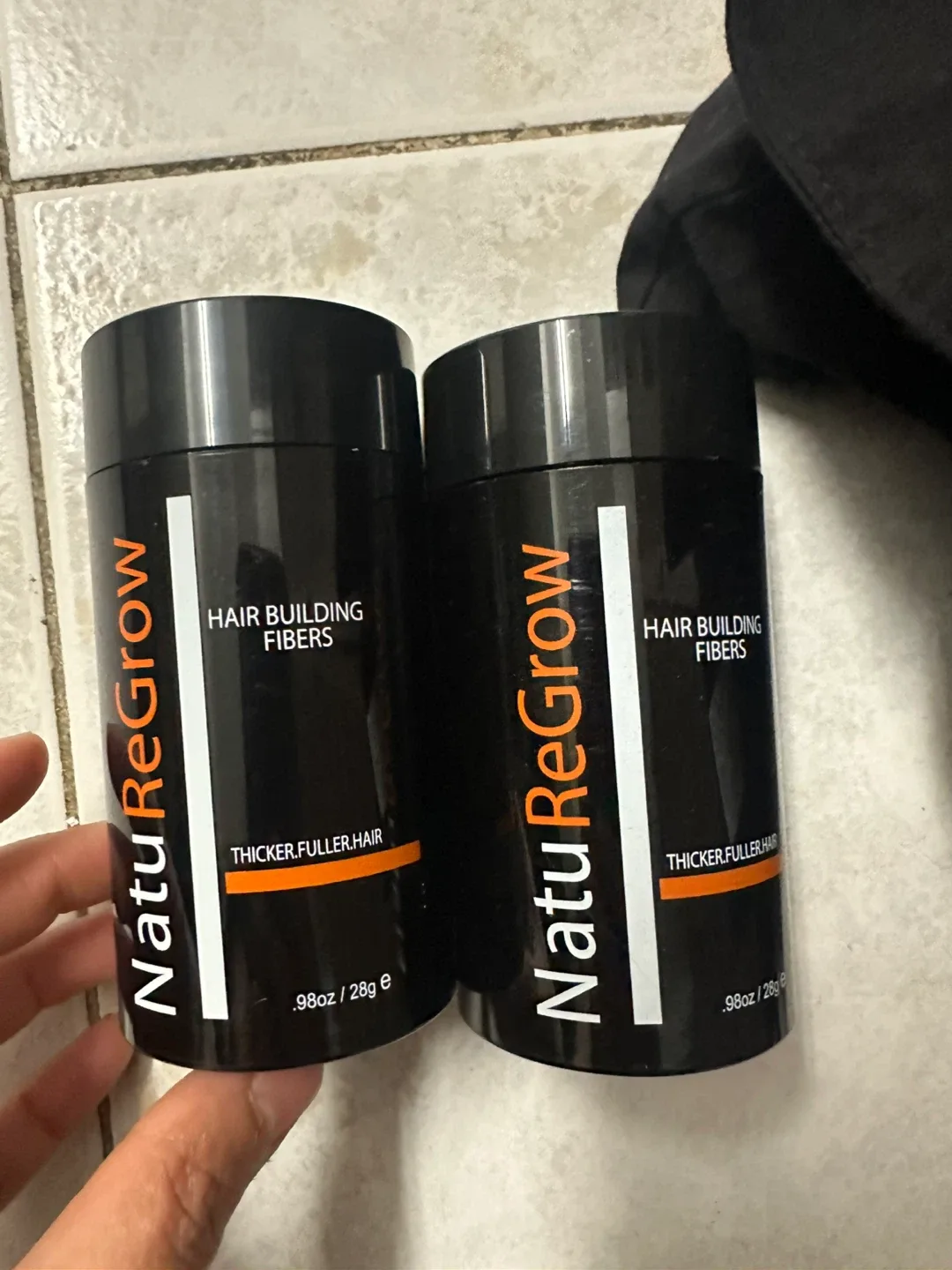 NatuReGrow Hair Building Fibers - Thicker, Fuller Hair