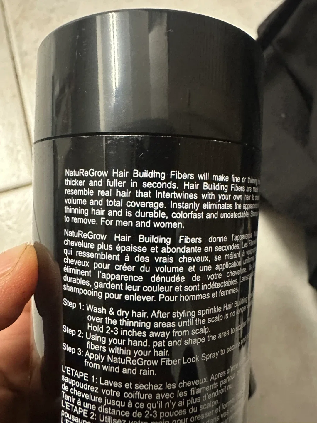 NatuReGrow Hair Building Fibers - Thicker, Fuller Hair image indicator(3)