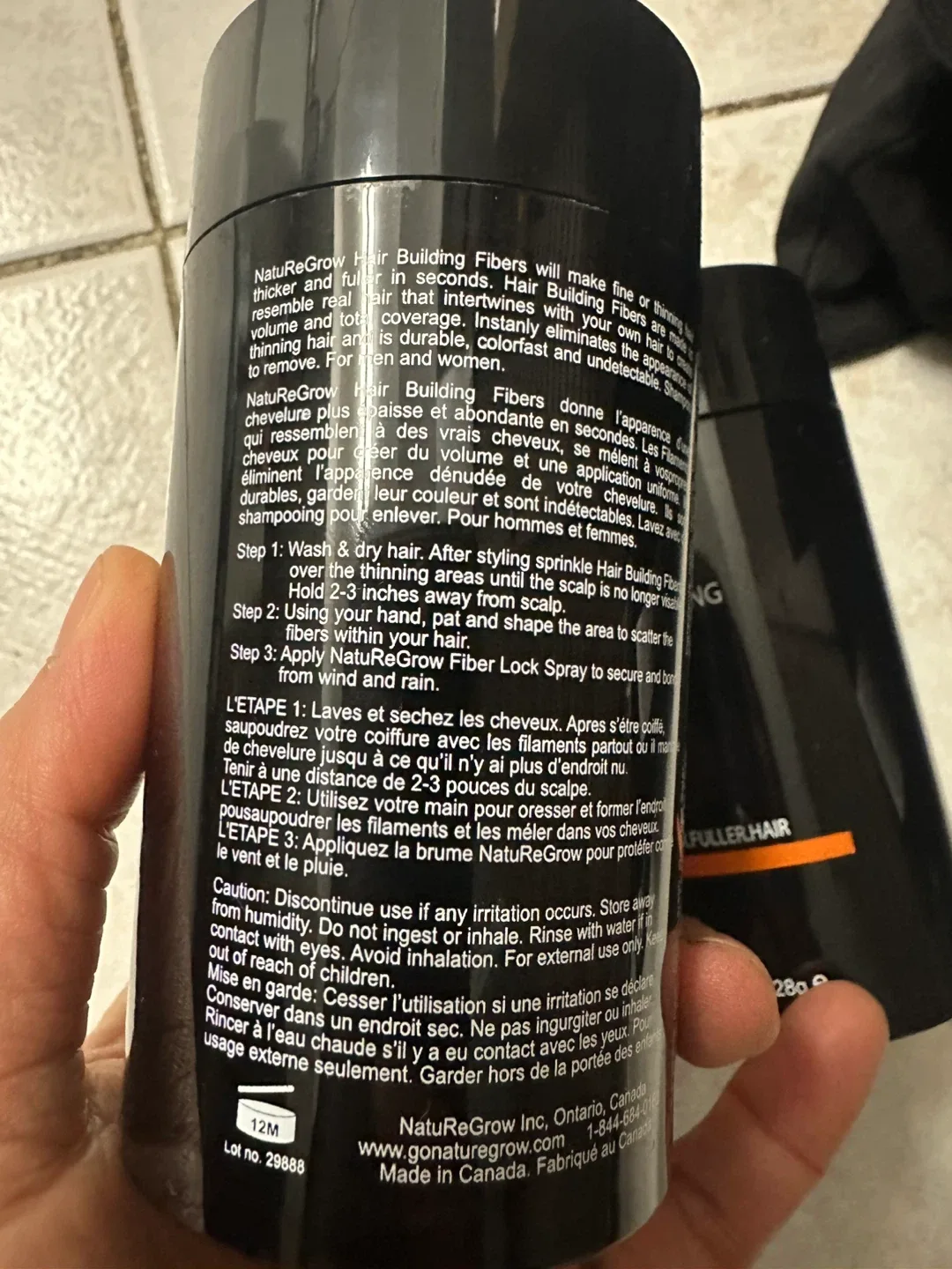 NatuReGrow Hair Building Fibers - Thicker, Fuller Hair image indicator(2)