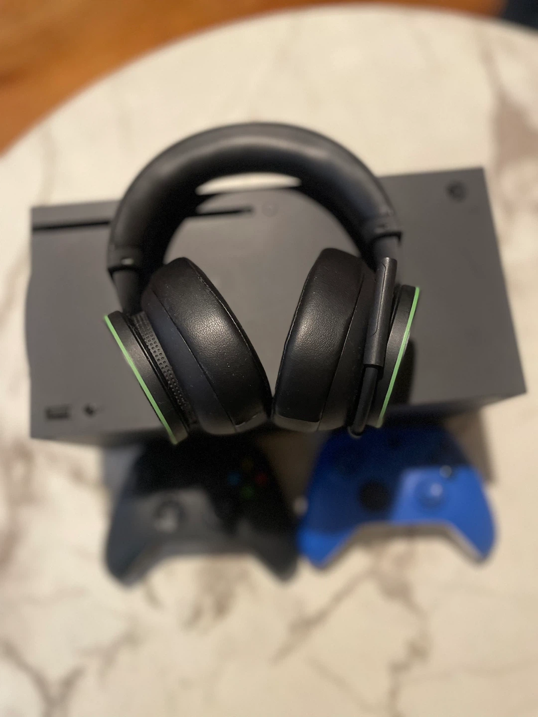 Xbox Series X Console with Controllers and headset - photo 3