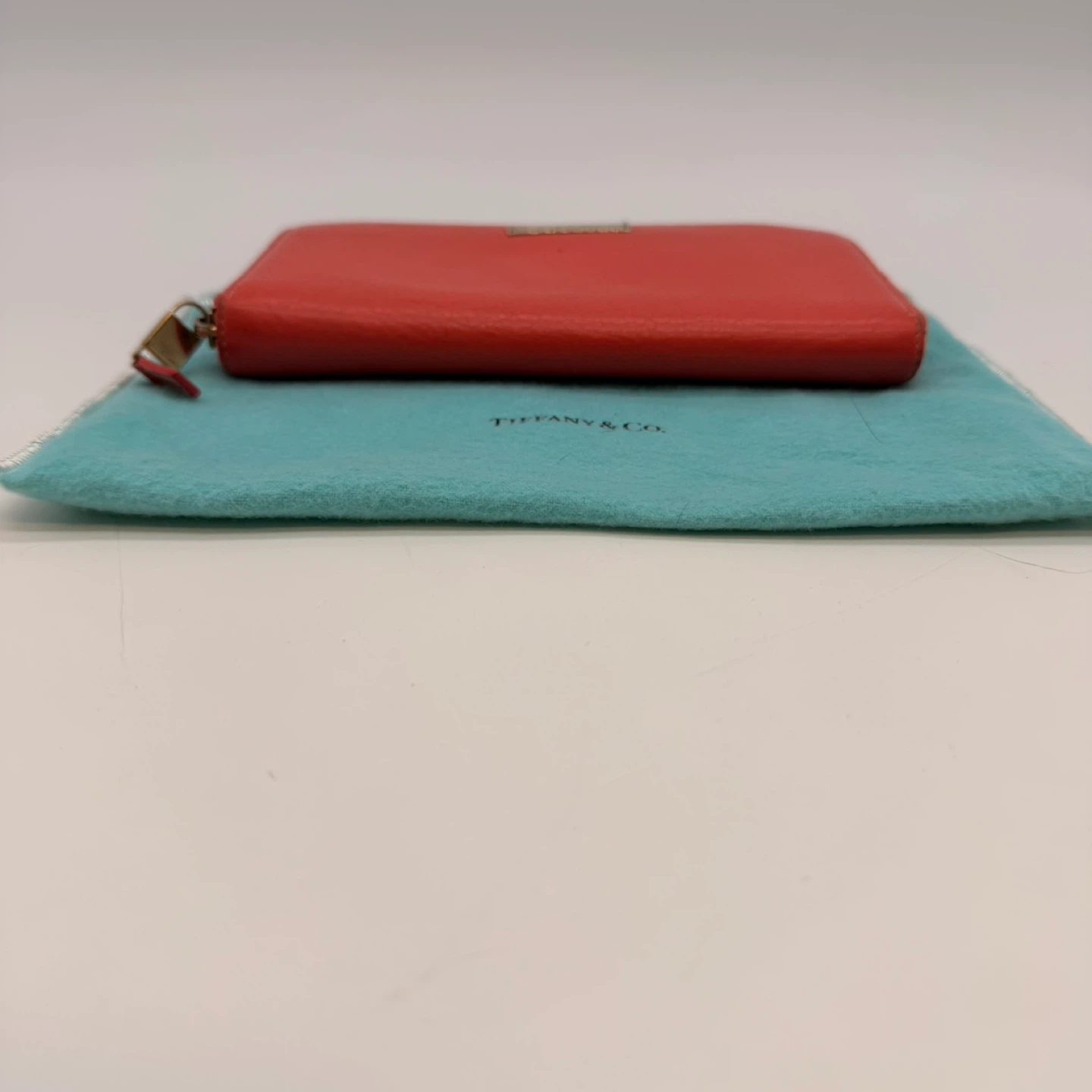 Tiffany & Co. Red Leather Wallet - photo 2