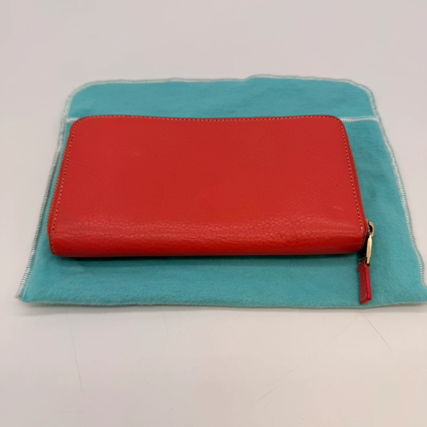 Tiffany & Co. Red Leather Wallet - photo 4