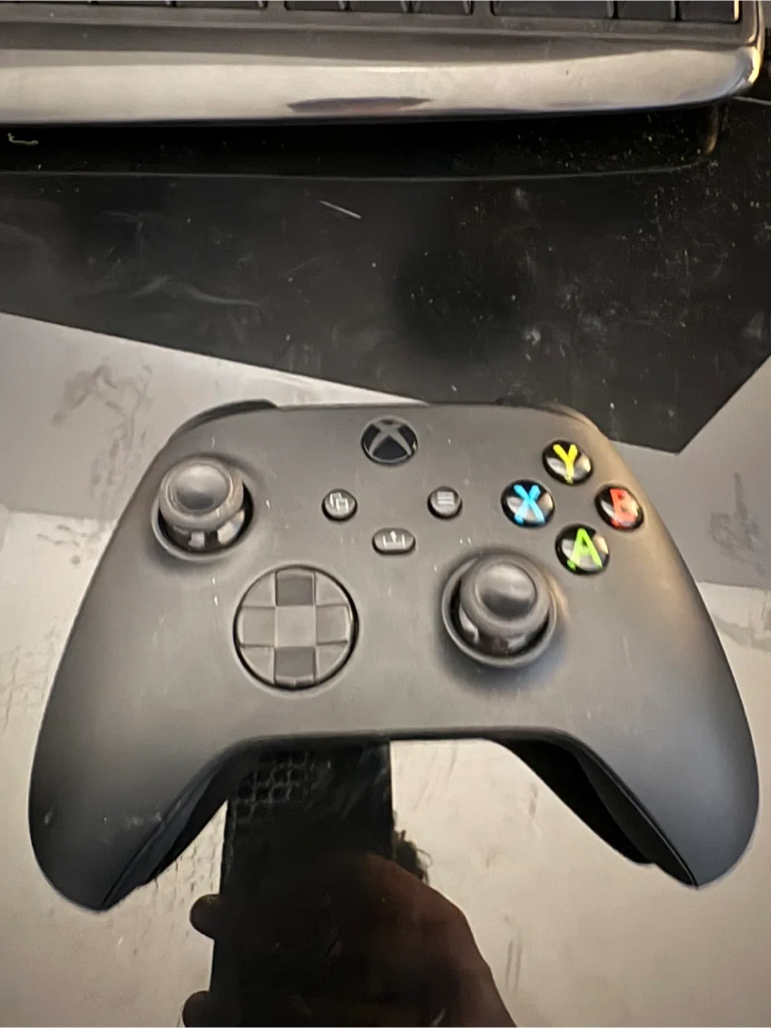 Xbox Series S Console with Controllers image indicator(3)