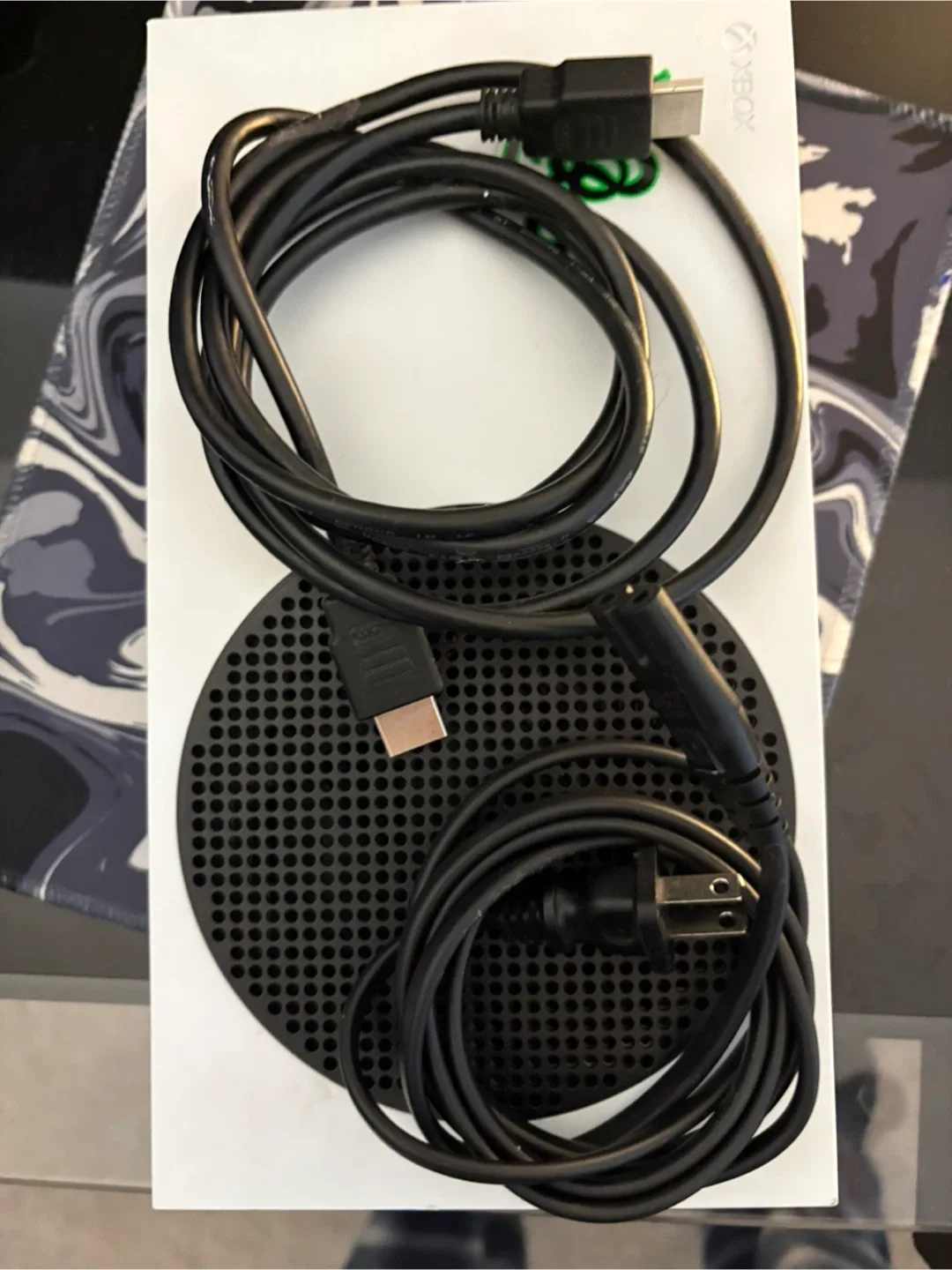 Xbox Series S Console with Controllers image indicator(7)