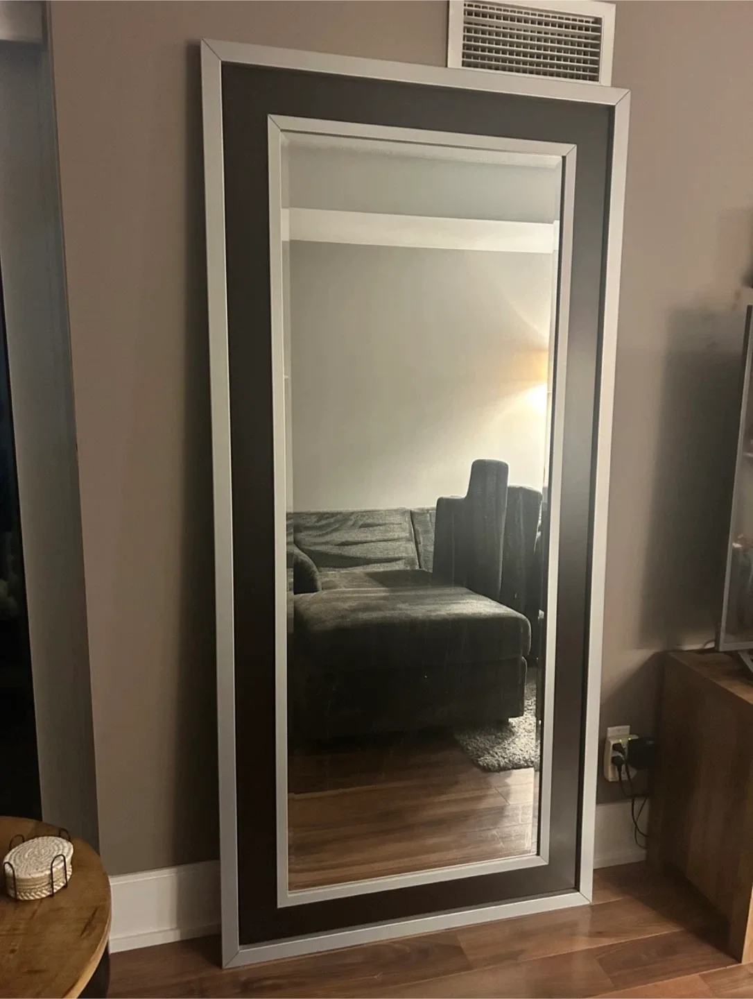 Large Framed Wall Mirror