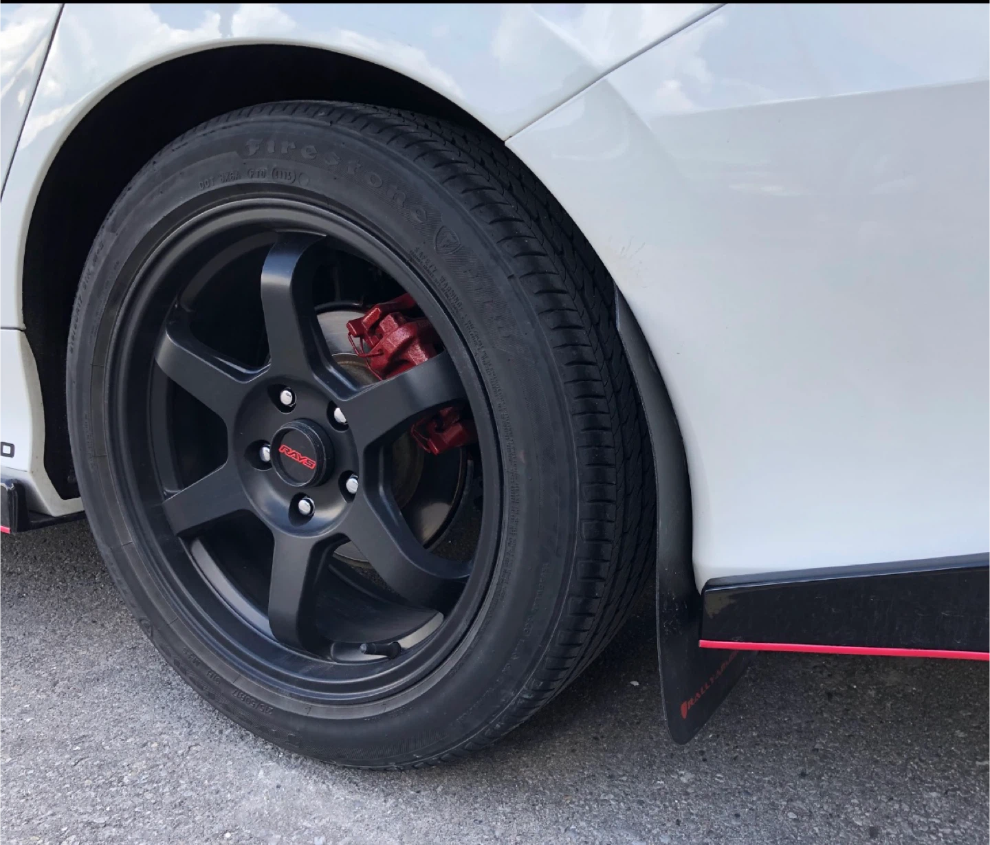 TE37 Style 18 inch rims 18X8 5X112 alloy rims stain Black