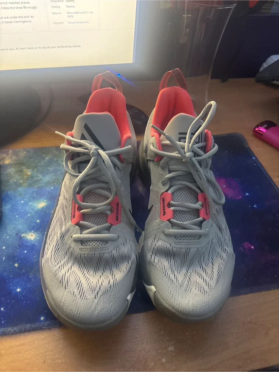 Nike Giannis Immortality 3 Grey/Orange