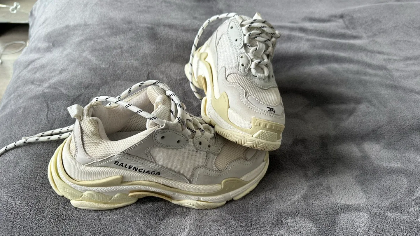 Balenciaga Triple S Sneakers, Size 36