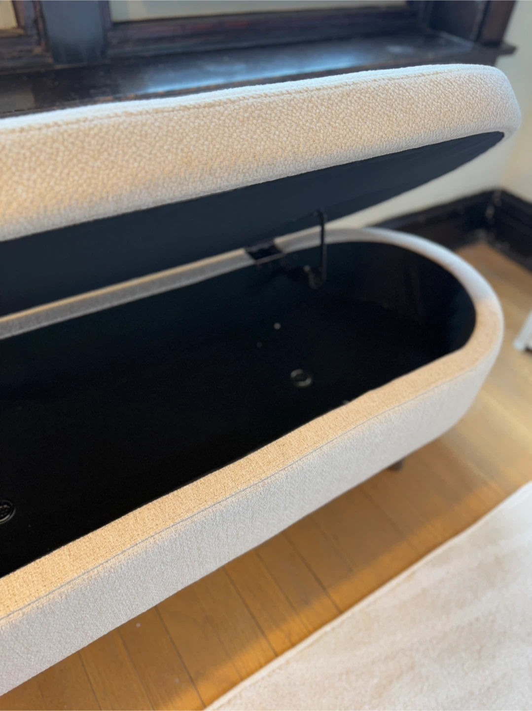 Upholstered Storage Bench - photo 5