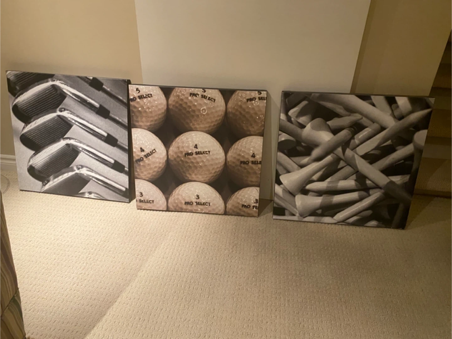 Golf Theme Wall Art (Set of 3) - photo 4