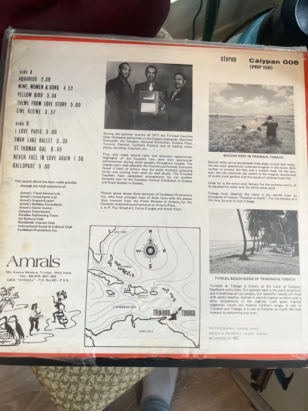 Amral's Trinidad Cavaliers Souvenir Album - photo 2