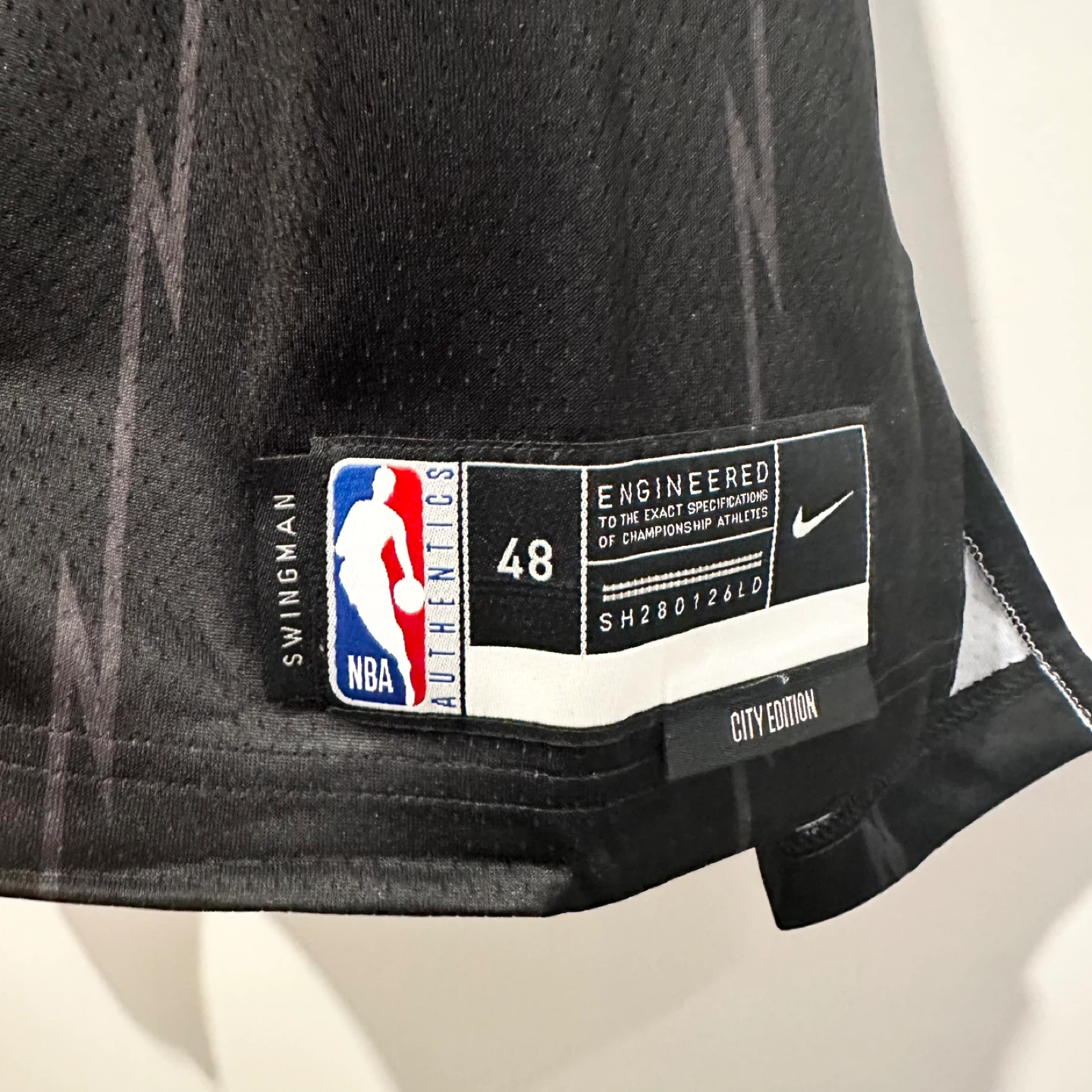 NEW Authentic Nike Raptors City Edition Barnes #4 Jersey Size 48 - photo 4