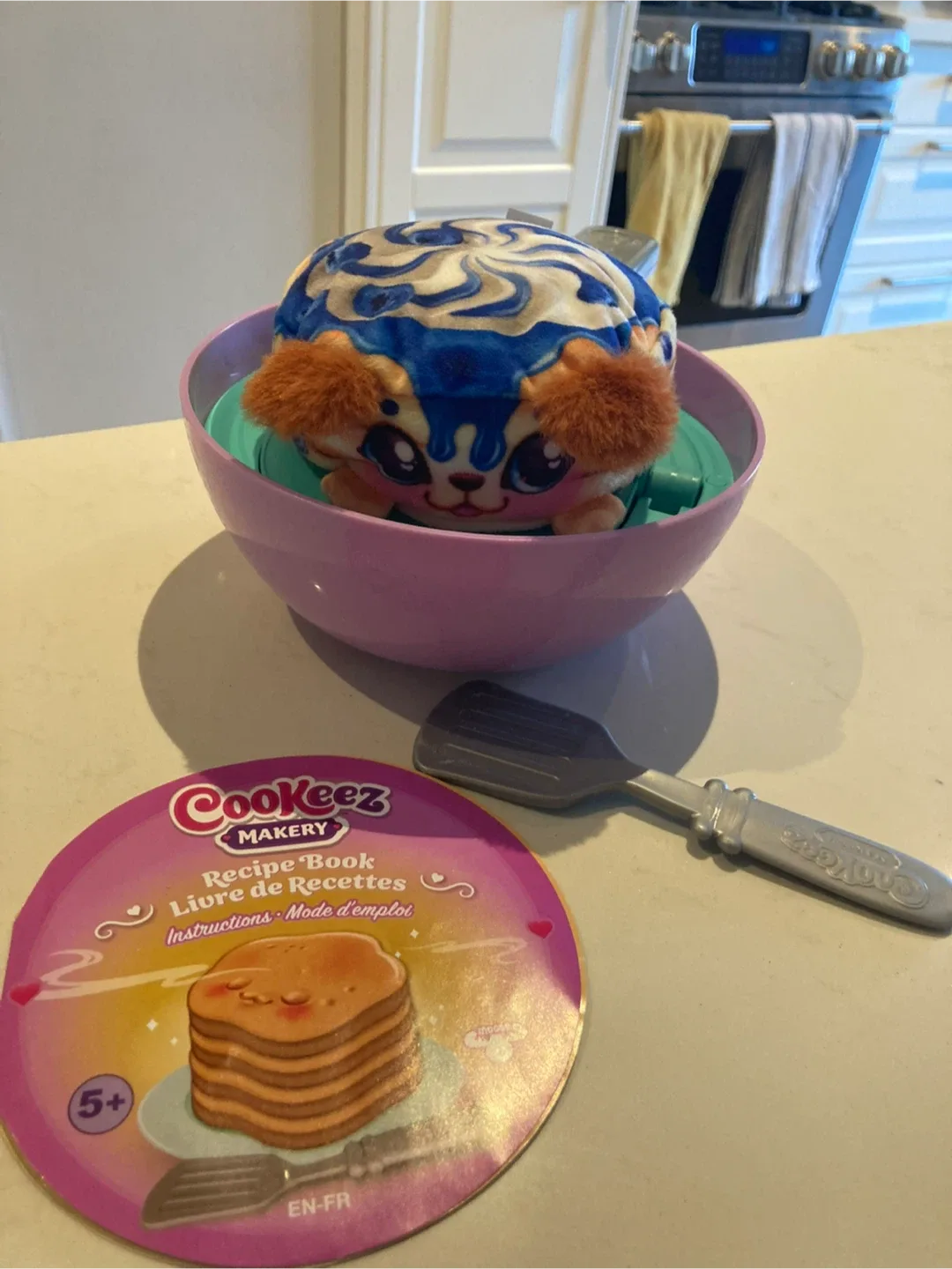 Cookeez Makery Plush Toy with Recipe Book