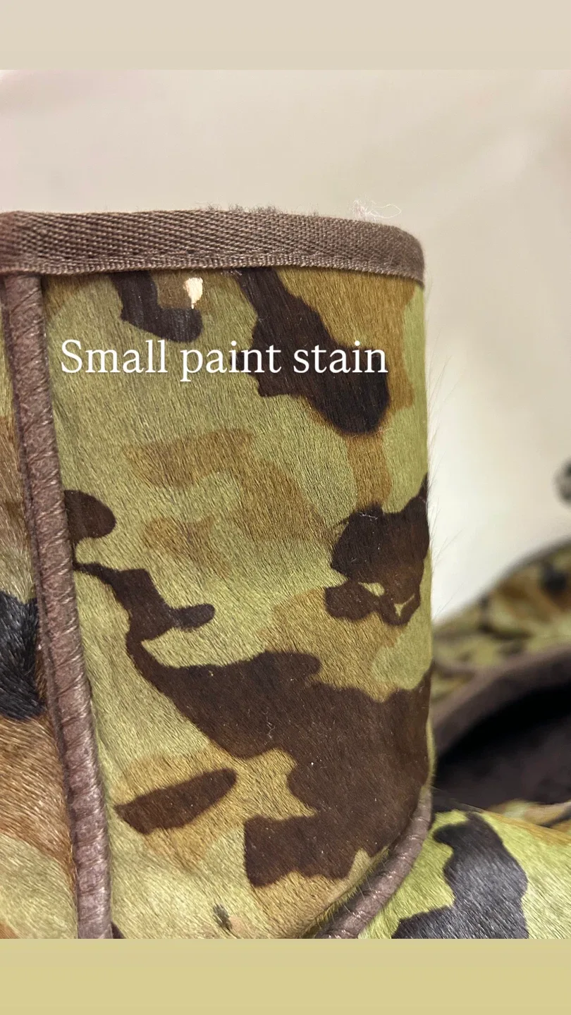 #Cleanout heavily used Ripped UGG military boots size 7 classic image indicator(6)