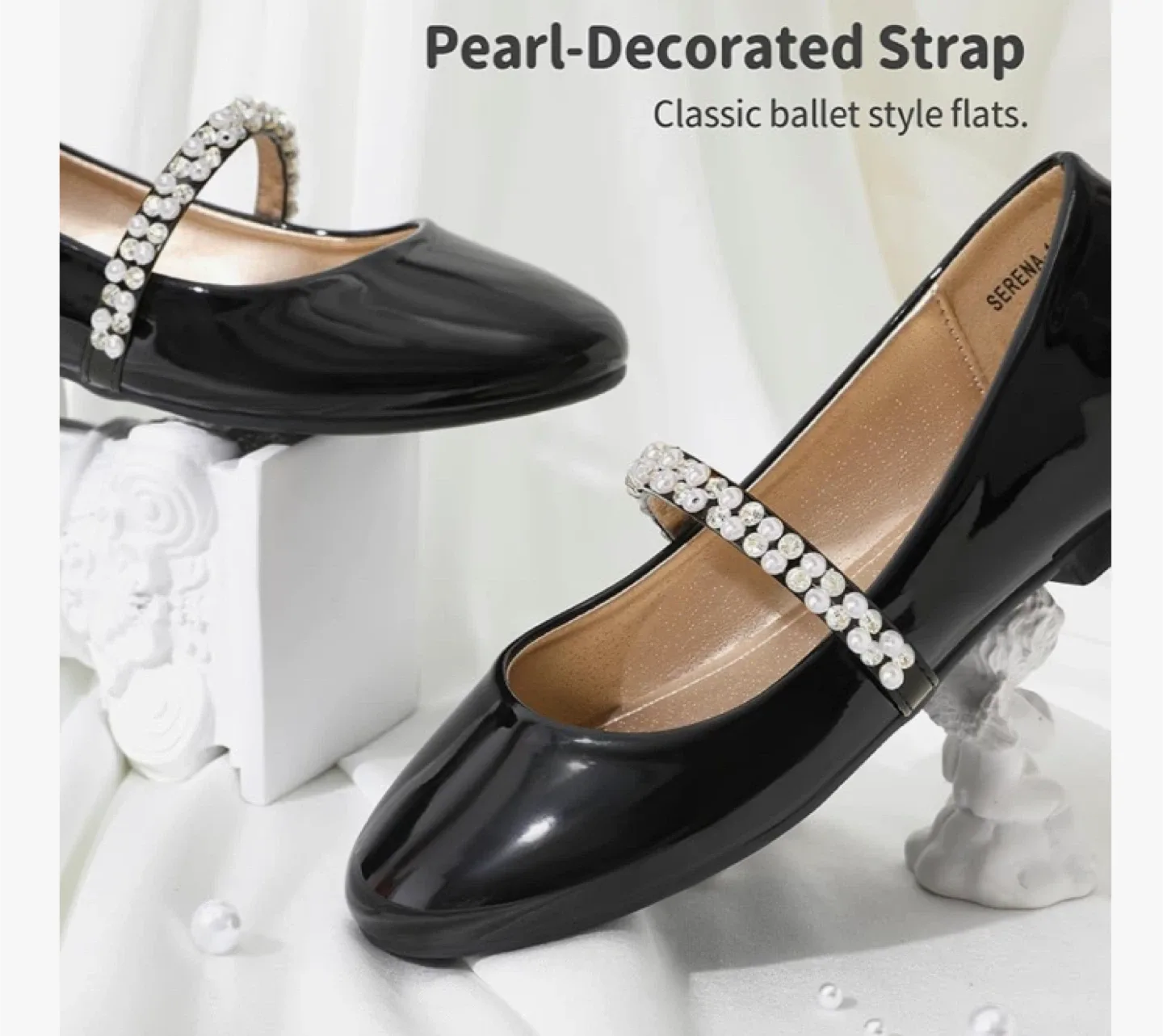 Serena-100 Kids Ballet Flats - Size 5 image indicator(3)