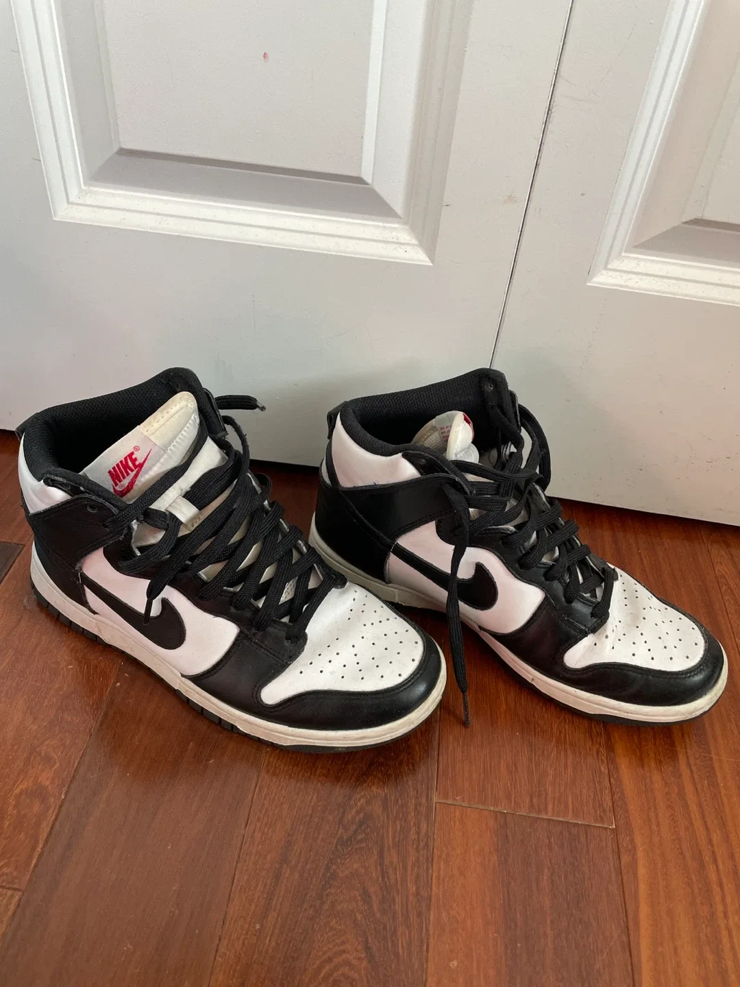 Nike Dunk High Black White #Cleanout