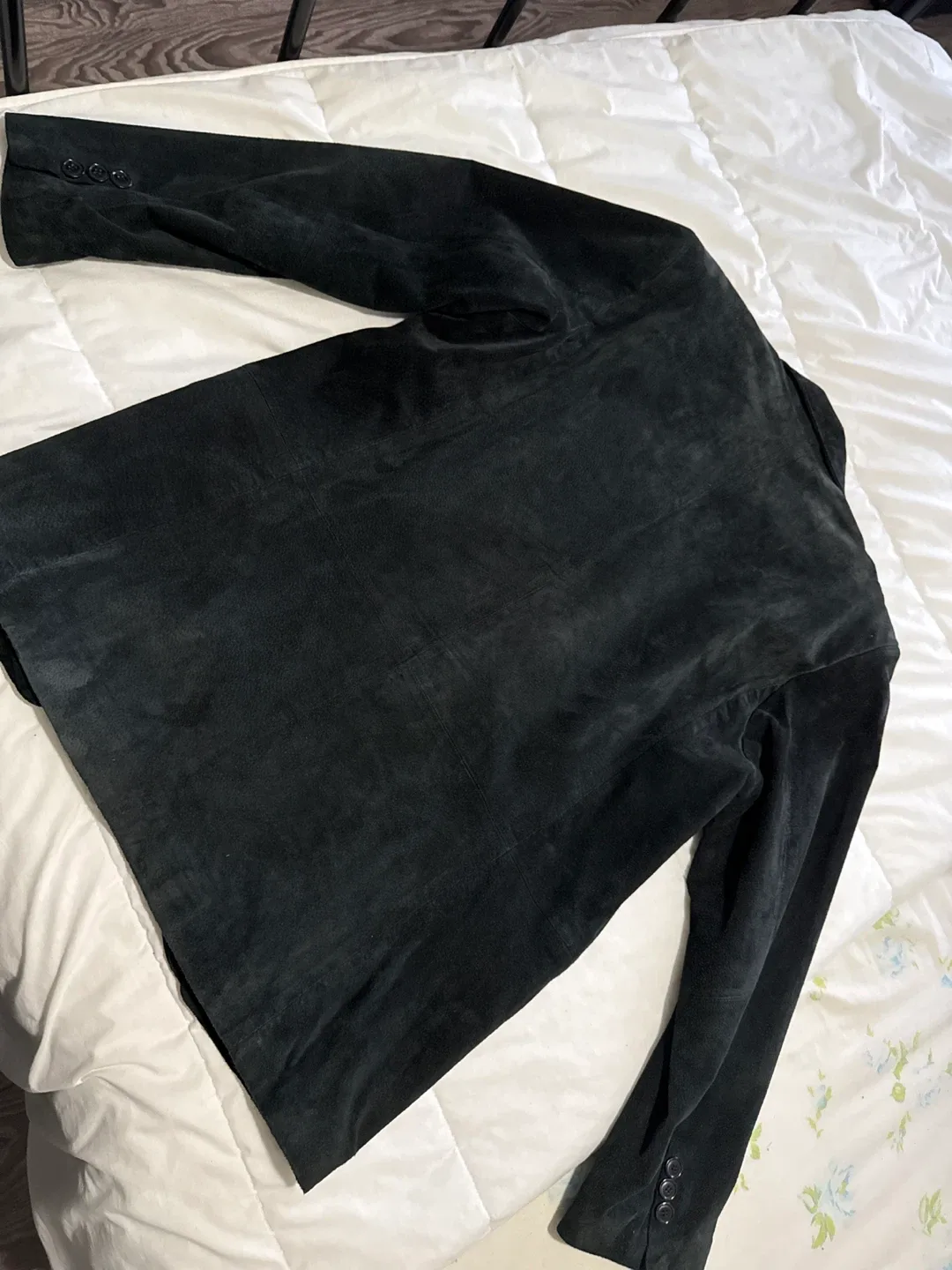 STVDIO London Black Suede Blazer - Size L image indicator(5)