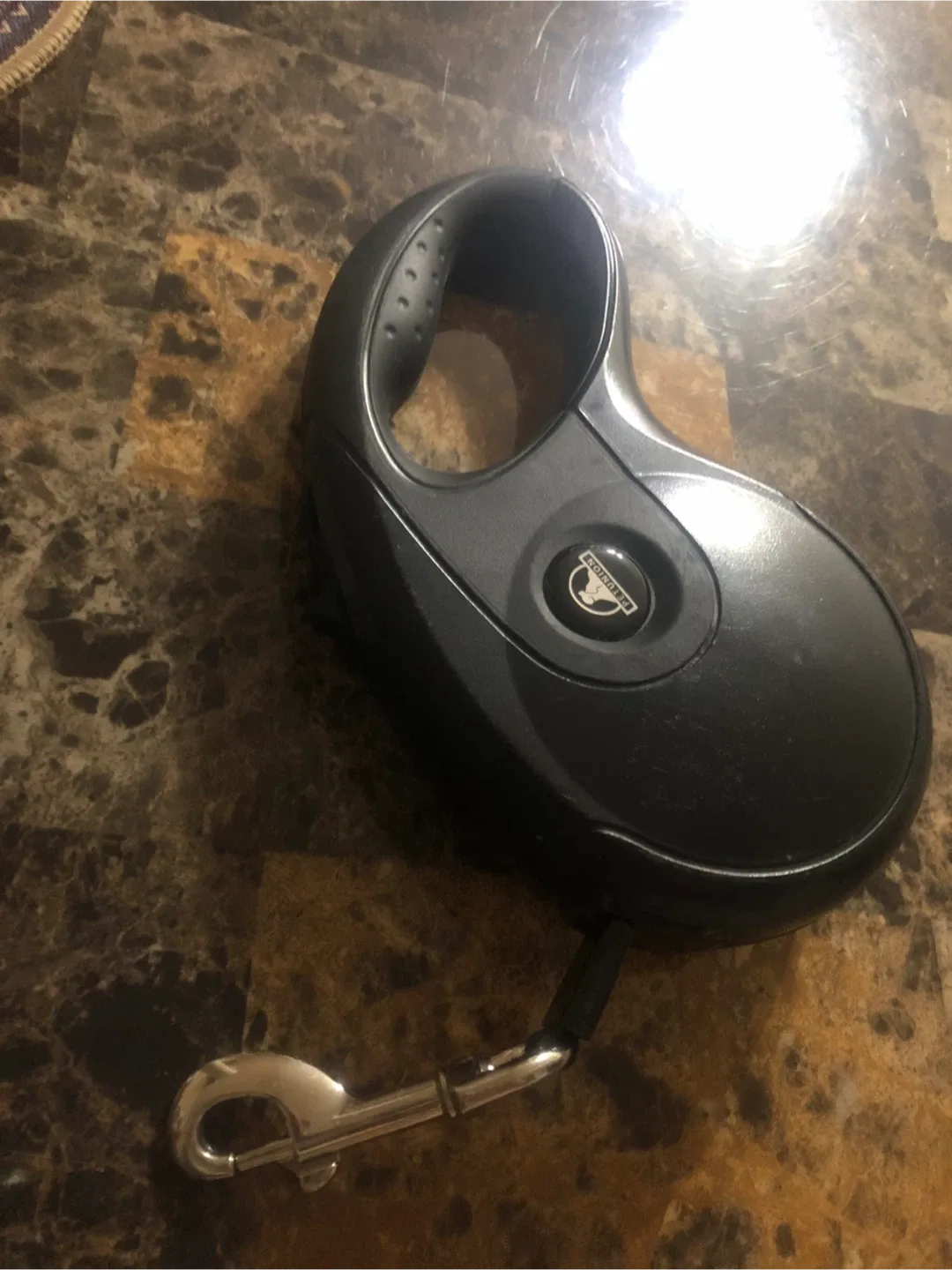 Pet union Retractable Dog Leash - Black image indicator(4)