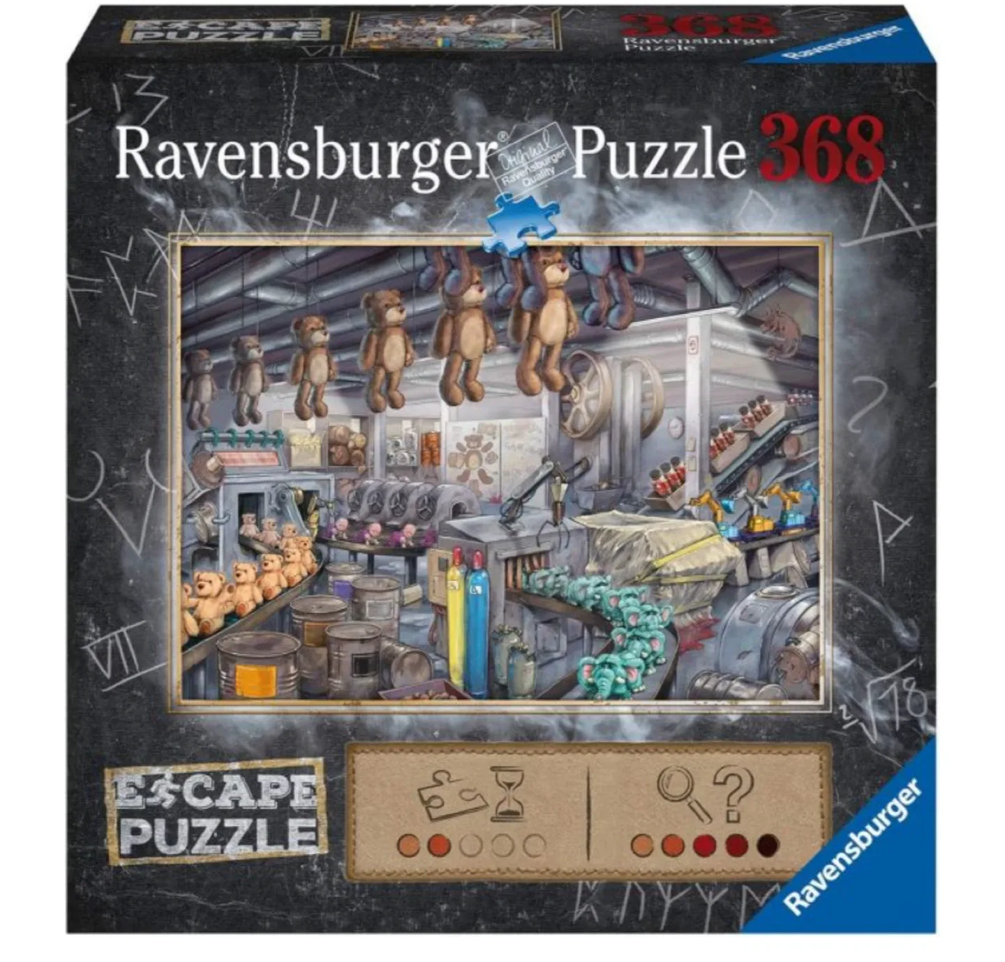 Ravensburger Escape Puzzle - Teddy Bear Factory 368 Pieces