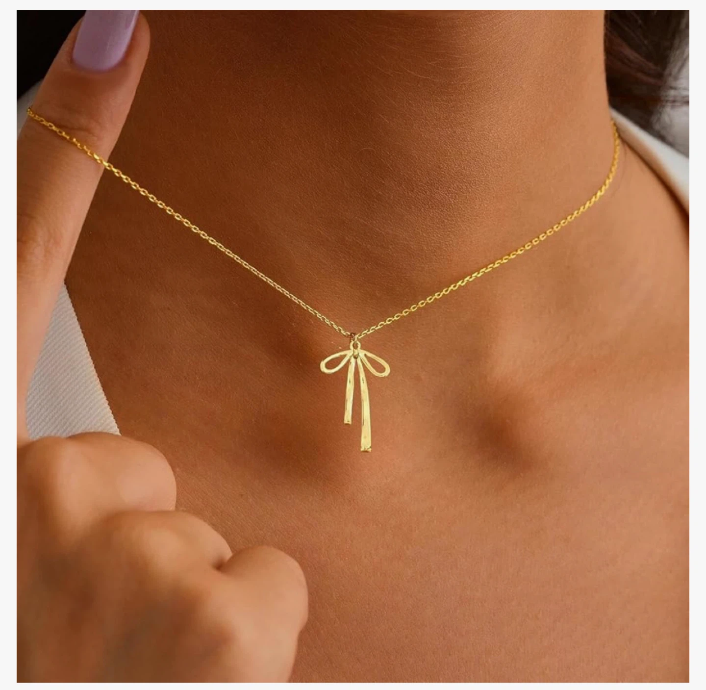 Bow Pendant Necklace - photo 2