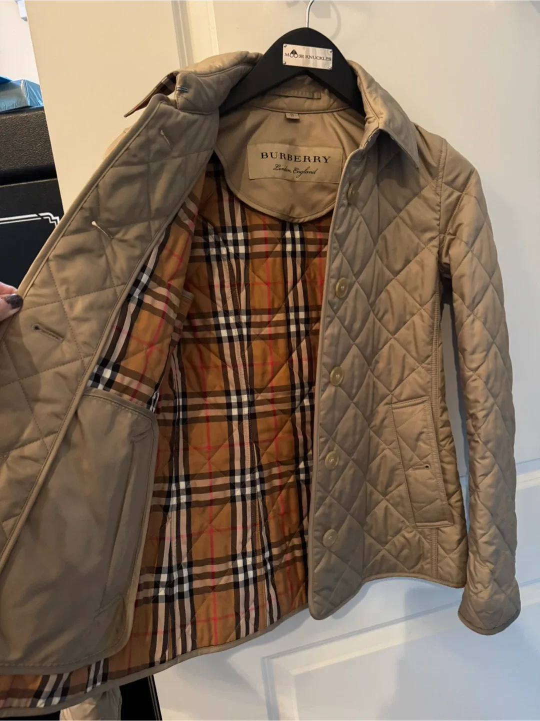 Burberry Quilted Jacket - Size XS image indicator(3)
