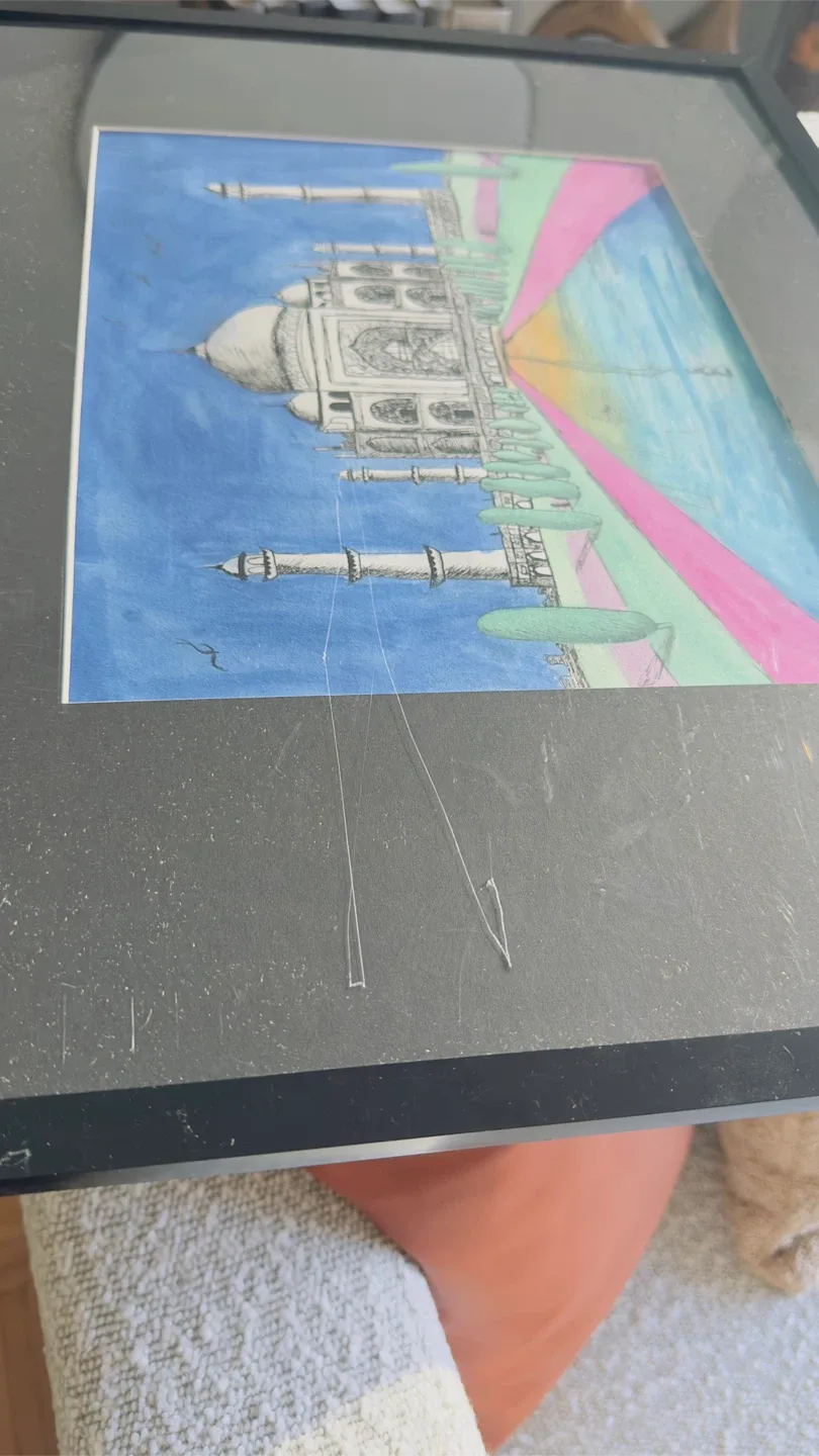 Taj Mahal Framed Art image indicator(2)