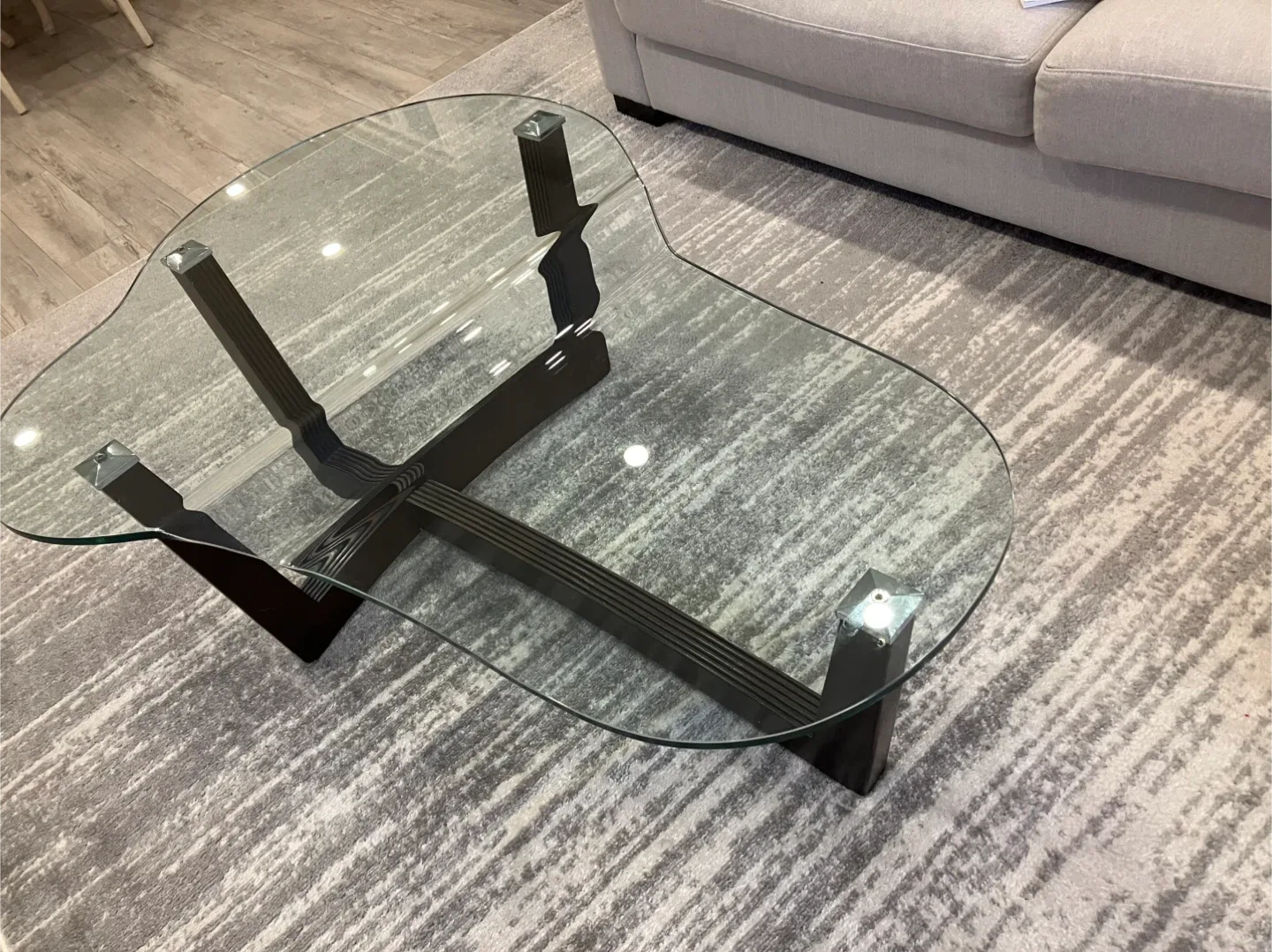 Glass Top Coffee Table