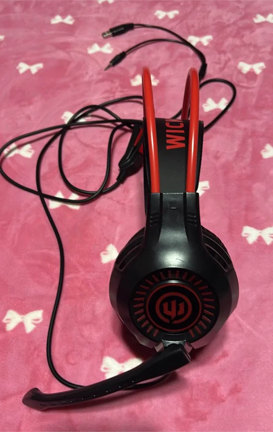 Wicked Audio Black/Red Gaming Headset