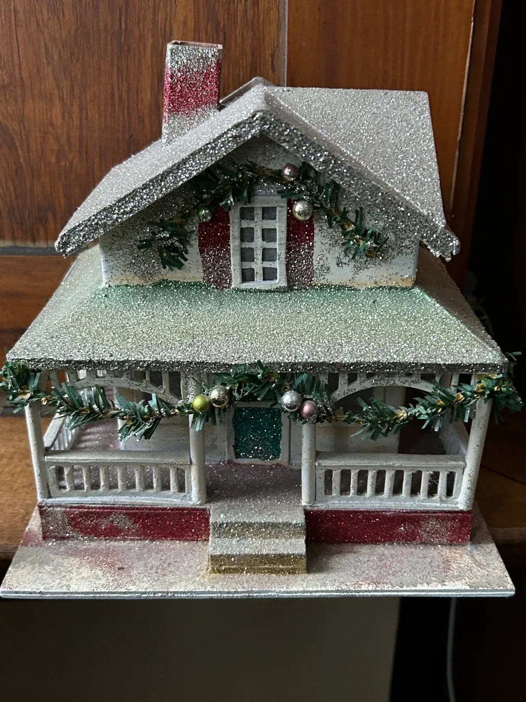 $50 Xmas putz house Christmas village katherine's collection